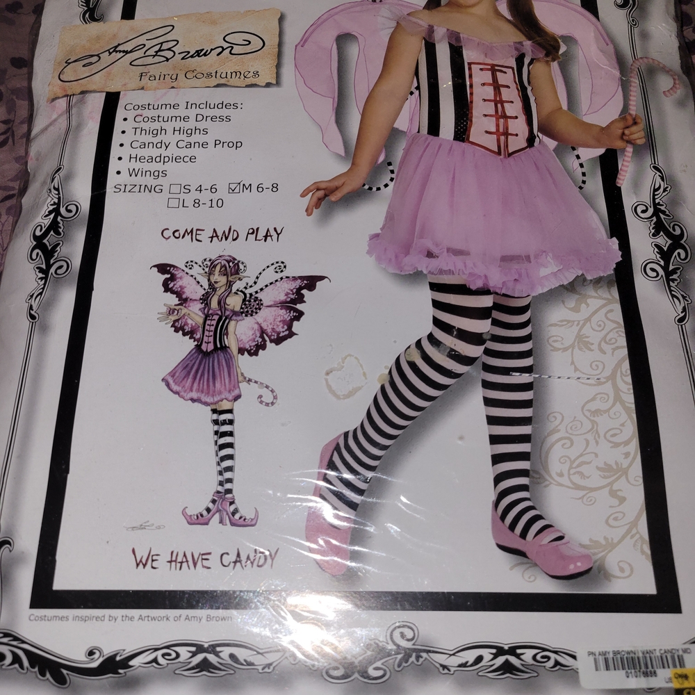 Fairy Costume for Kids - Pink and Black